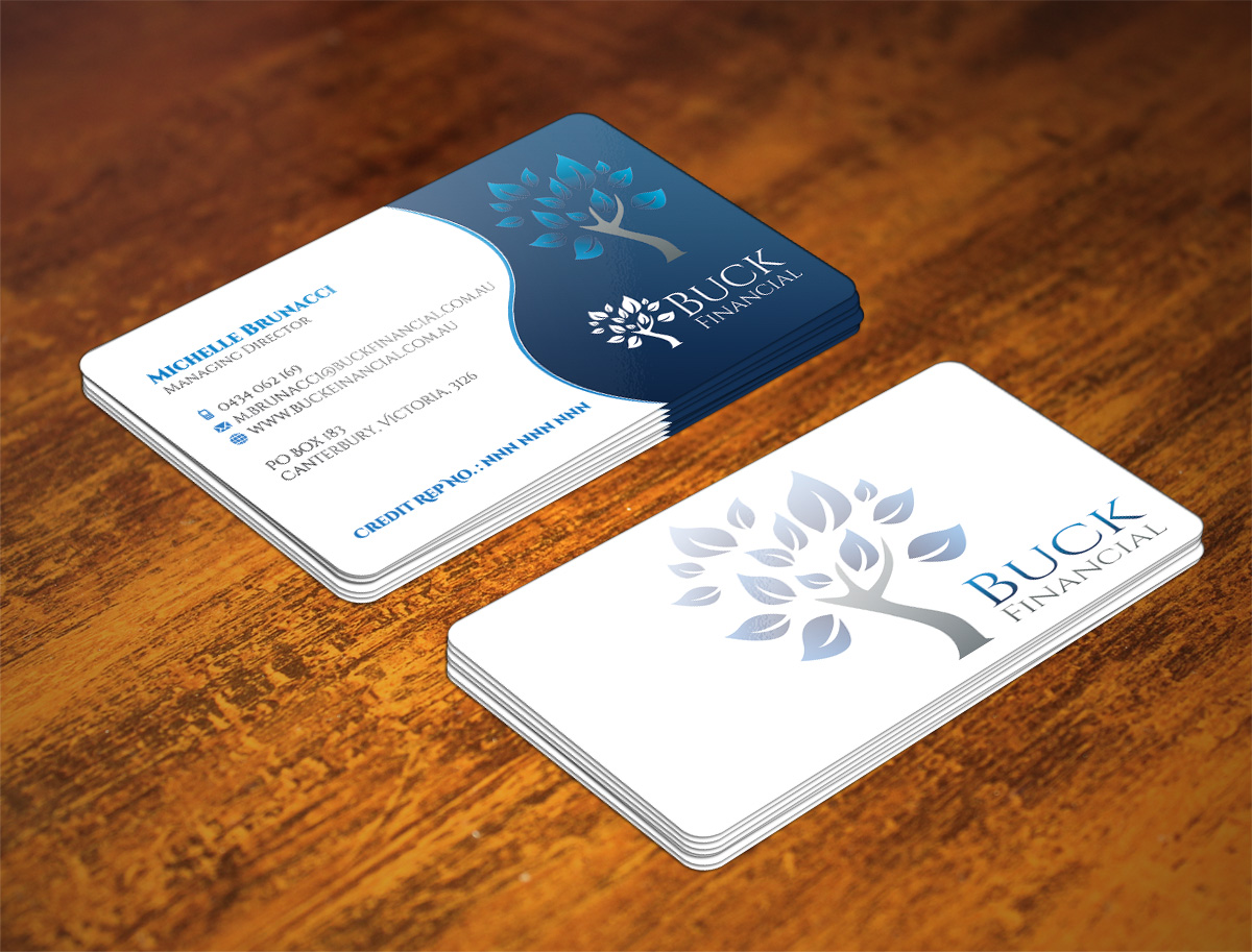Business Card Design by Alaminenterprise for Buck Financial Group | Design #4258449