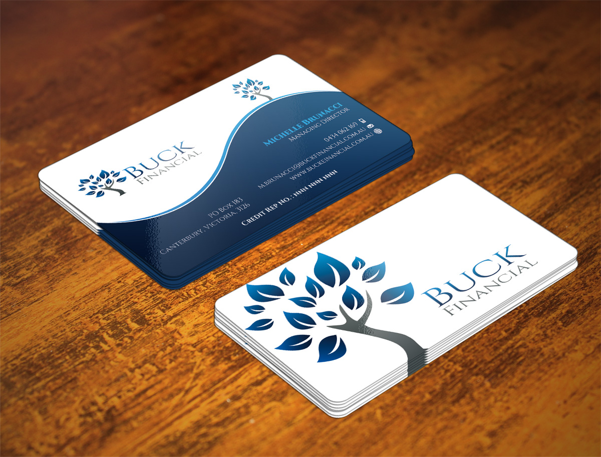 Business Card Design by Alaminenterprise for Buck Financial Group | Design #4258455