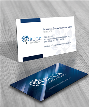 Business Card Design by Sing Wei for Buck Financial Group | Design: #4251347