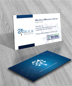 Business Card Design by Sing Wei for Buck Financial Group | Design: #4287655