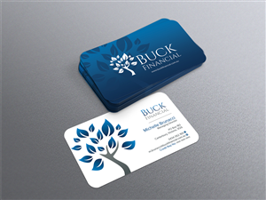 Business Card Design by diRtY.EMM for Buck Financial Group | Design: #4105070
