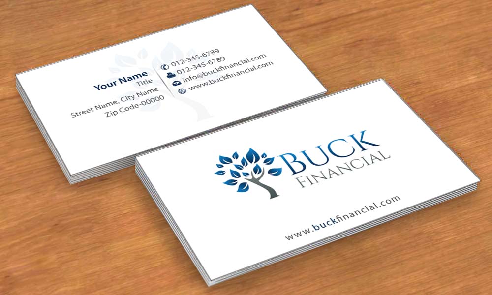 Business Card Design by Sbss for Buck Financial Group | Design #4009482