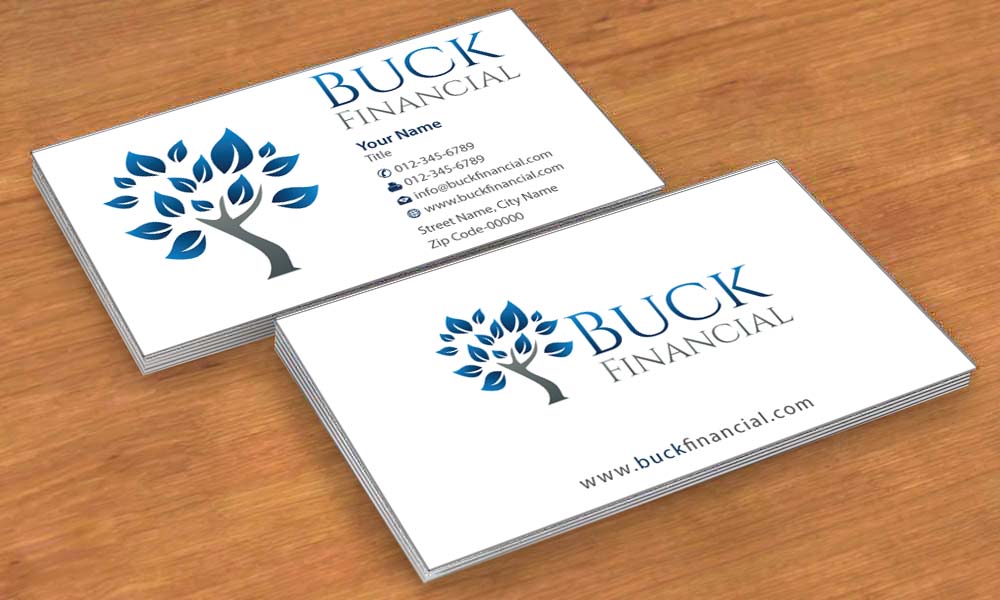 Diseño de Tarjeta de Presentación por Sbss para Buck Financial Group | Diseño #4009486