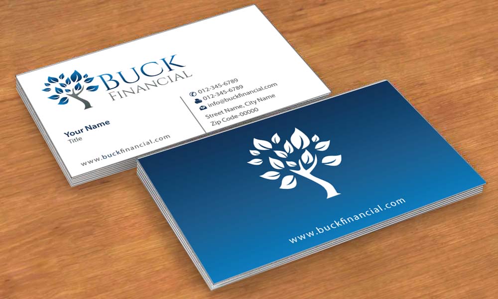 Business Card Design by Sbss for Buck Financial Group | Design #4009492