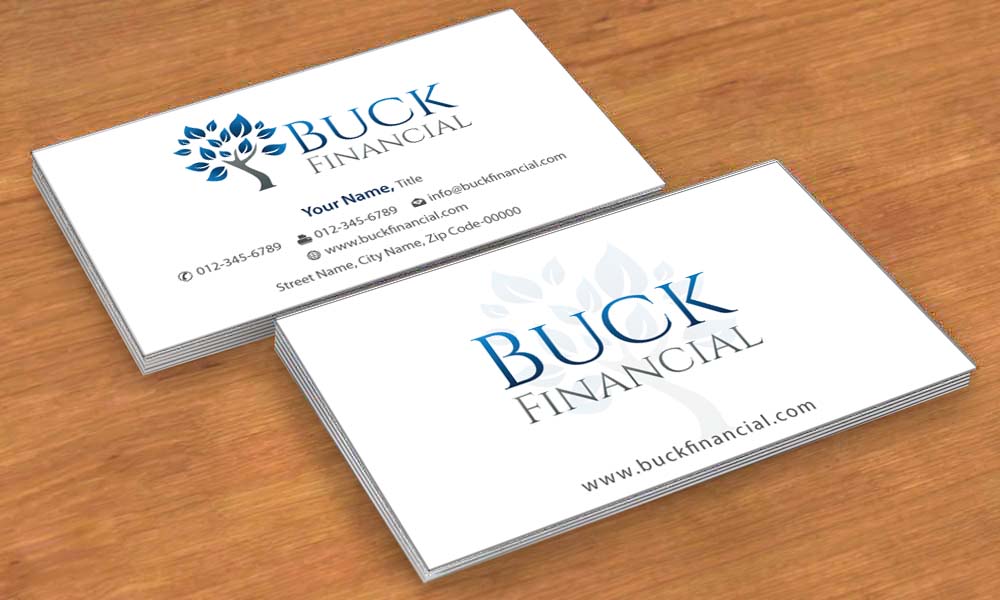Diseño de Tarjeta de Presentación por Sbss para Buck Financial Group | Diseño #4009523
