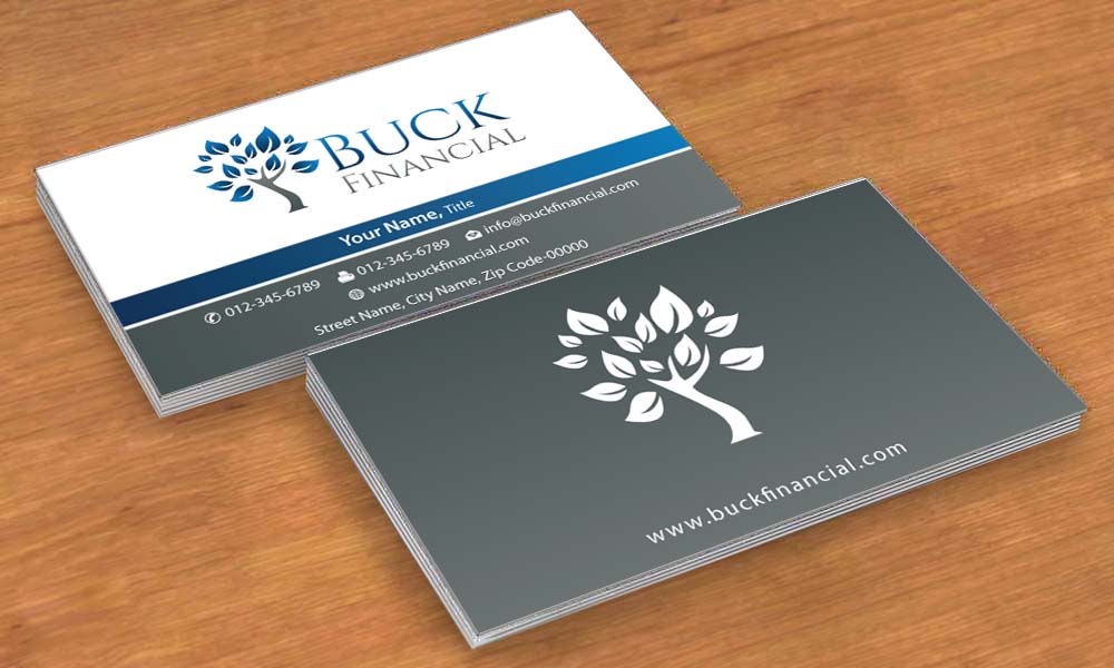 Business Card Design by Sbss for Buck Financial Group | Design #4009529