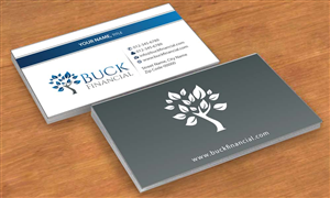 Business Card Design by Sbss for Buck Financial Group | Design: #4009538