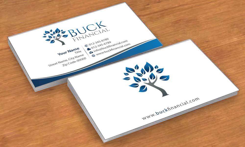 Business Card Design by Sbss for Buck Financial Group | Design #4009551