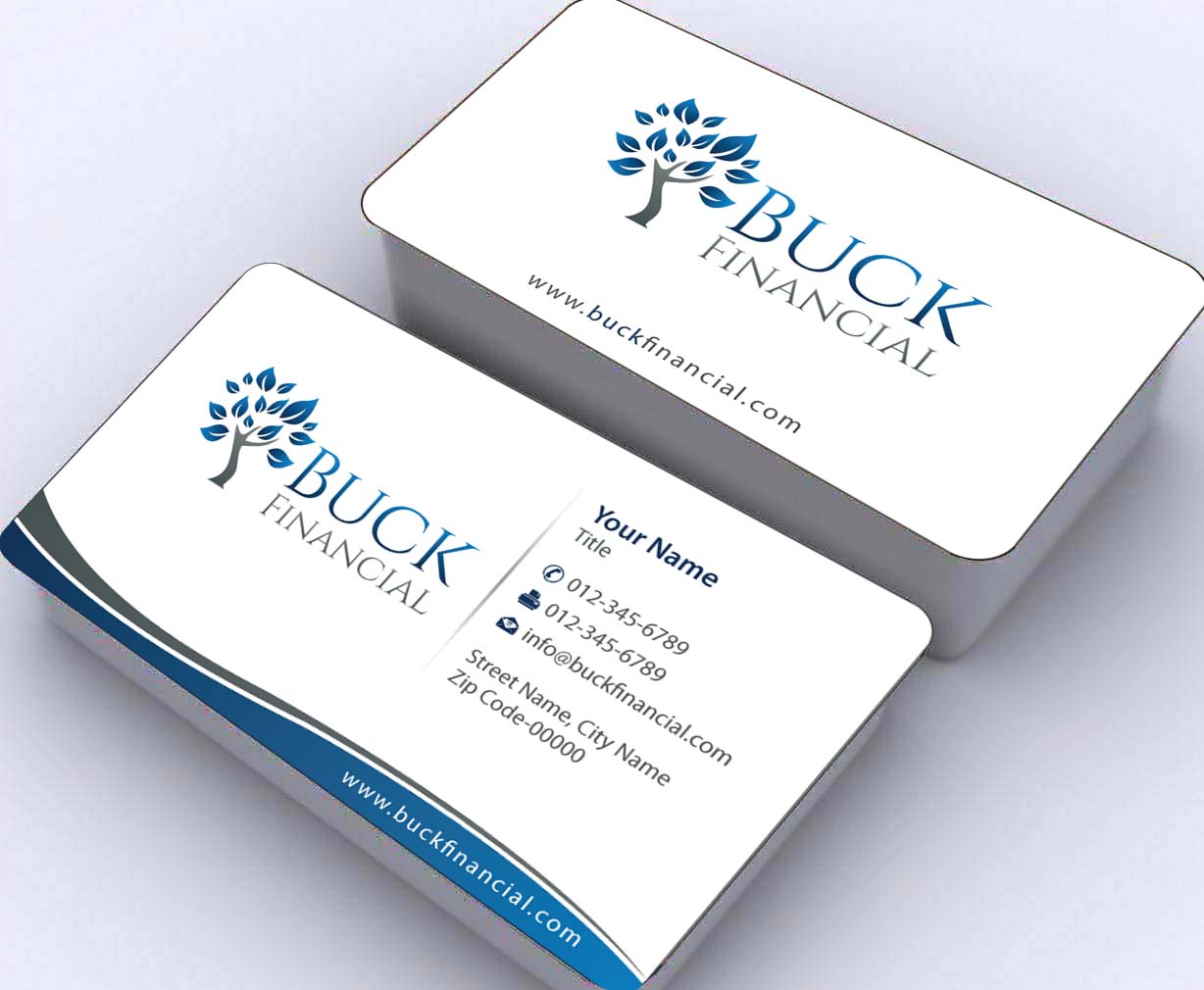 Business Card Design by Sbss for Buck Financial Group | Design #4009612