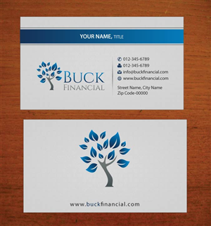 Business Card Design by Sbss for Buck Financial Group | Design: #4009616