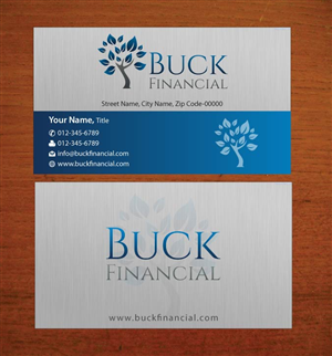 Business Card Design by Sbss for Buck Financial Group | Design: #4009617