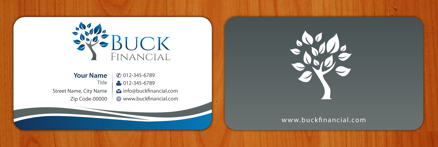 Business Card Design by Sbss for Buck Financial Group | Design #4010317