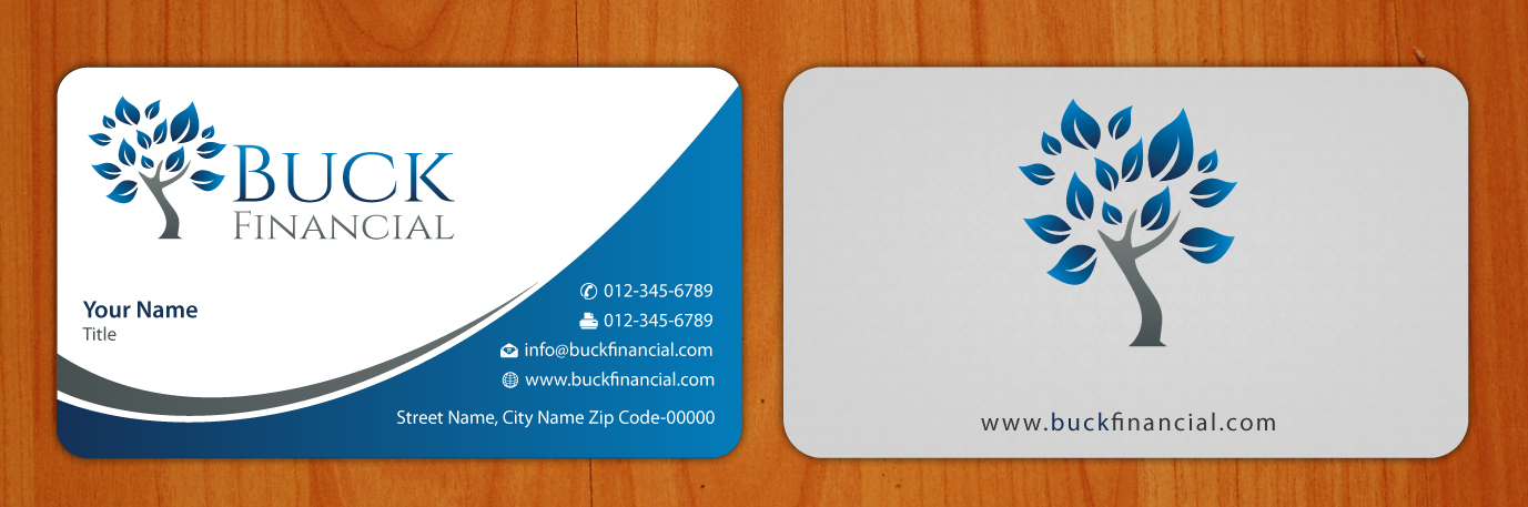 Business Card Design by Sbss for Buck Financial Group | Design #4010328