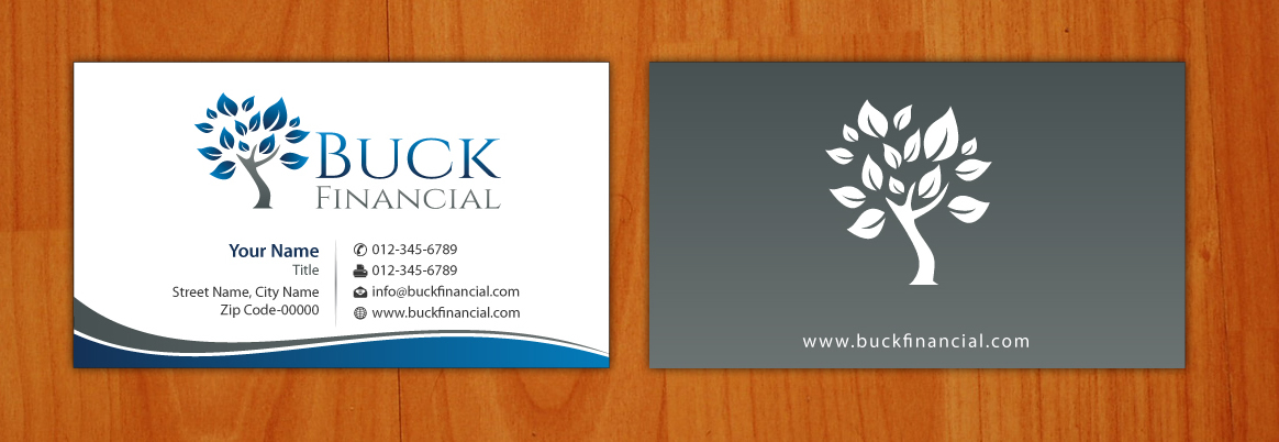 Business Card Design by Sbss for Buck Financial Group | Design #4010349