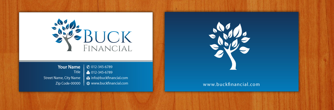Business Card Design by Sbss for Buck Financial Group | Design #4010350