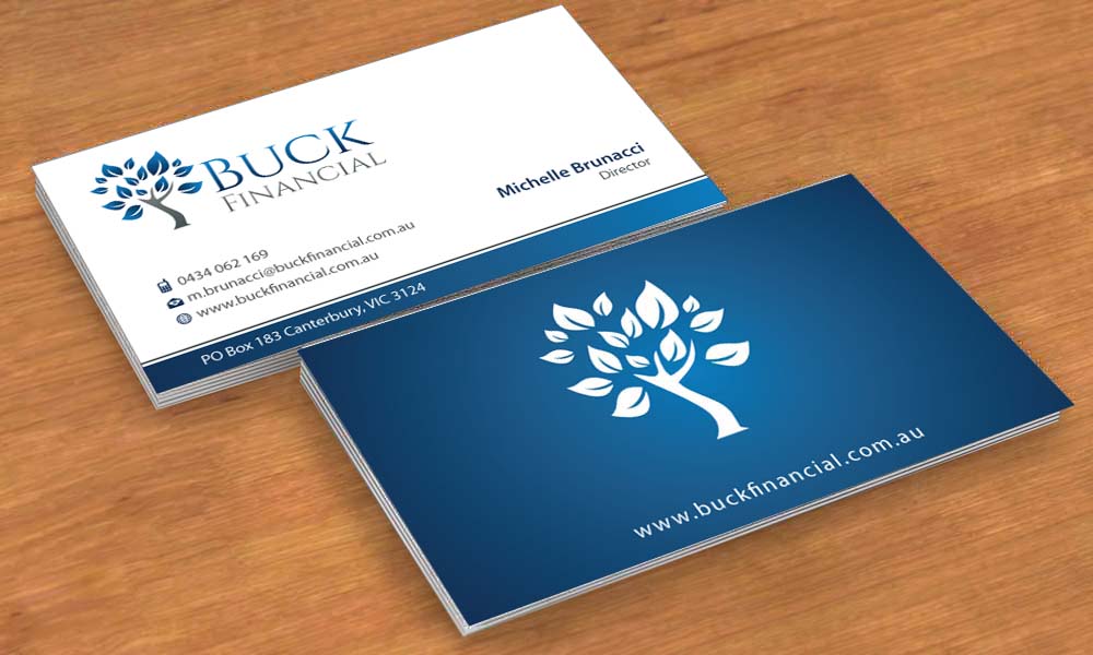 Business Card Design by Sbss for Buck Financial Group | Design #4250858