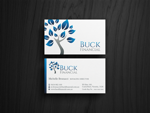 Business Card Design by HYPdesign for Buck Financial Group | Design: #4017668
