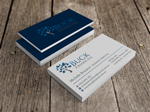 Business Card Design by HYPdesign for Buck Financial Group | Design: #4017692