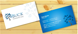 Business Card Design by kiyos creativities for Buck Financial Group | Design: #4001394