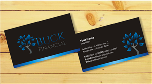 Business Card Design by kiyos creativities for Buck Financial Group | Design: #4001403