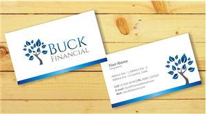 Business Card Design by kiyos creativities for Buck Financial Group | Design: #4001406