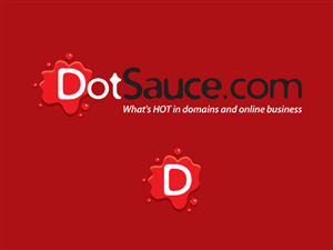 DotSauce.com - What's HOT in domains and online business | Logo Design by Buck Tornado