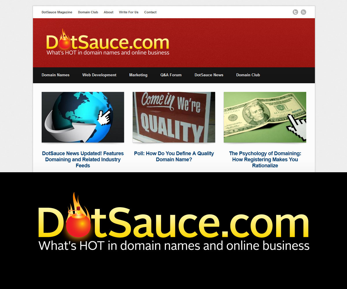 Design de Logo par keyza pour DotSauce Magazine | Design #1092464