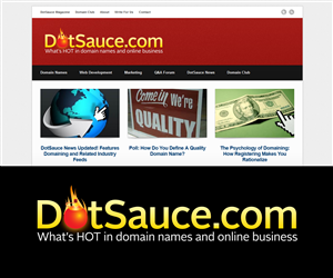 Logo-Design von keyza für DotSauce Magazine | Design: #1092464