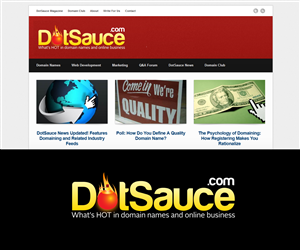 Logo-Design von keyza für DotSauce Magazine | Design #1092923