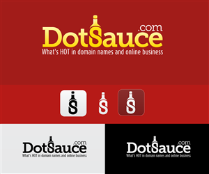 Logo Design by keyza for DotSauce Magazine | Design: #1098753