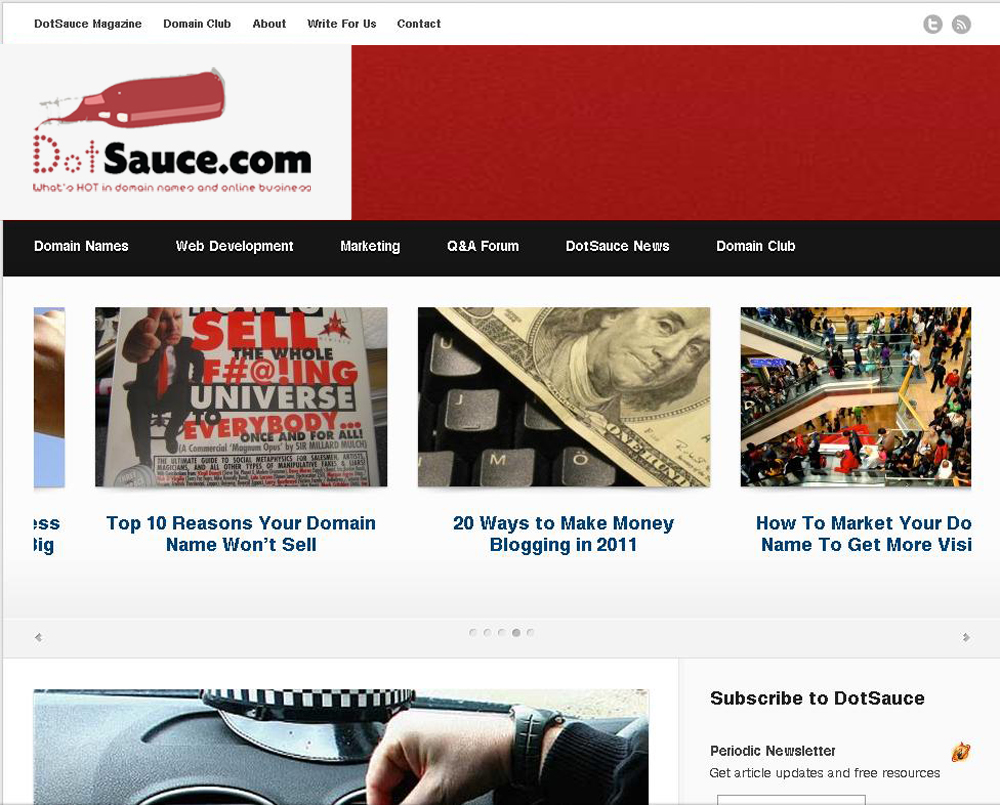 Logo Design by Bogdan Tanase-Marinescu for DotSauce Magazine | Design #1093071