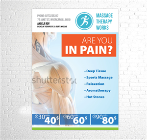 Massage Therapy Works | Design de Poster par Svetlin Angelov