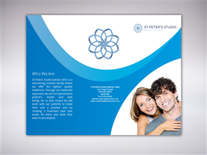 Design de Brochure par LR Design pour St Peter''s Studio Dental Clinic | Design : #4050398