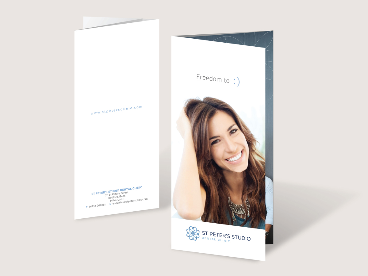 Brochure Design by Yaw Tong for St Peter''s Studio Dental Clinic | Design #4003396