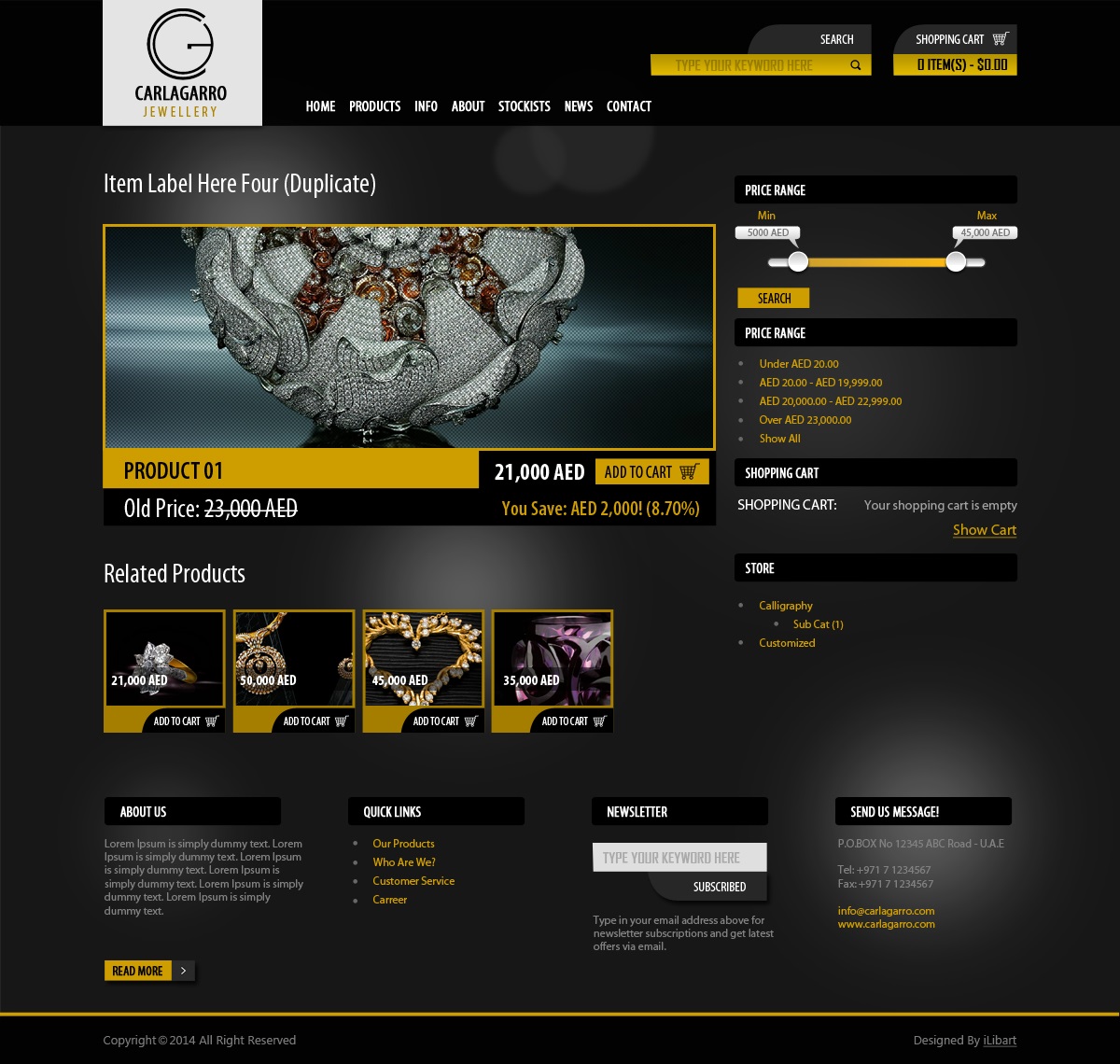 Diseño Web por iLibart para este proyecto | Diseño #4022684