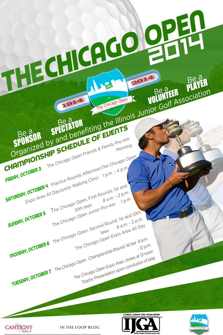 Poster-Design von Christian Bentulan für The Chicago Open | Design #4039055