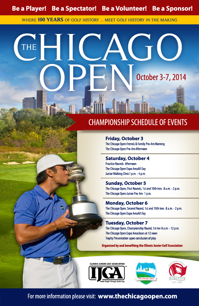 Poster Design by earldesigns for The Chicago Open | Design #4040662
