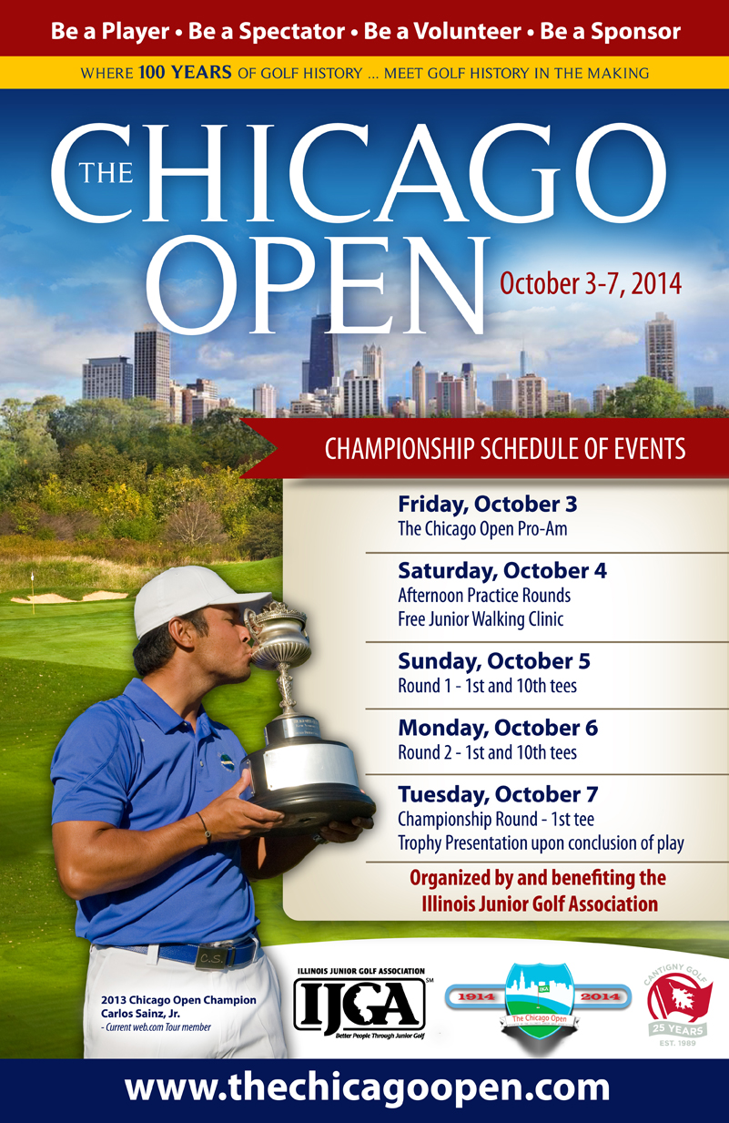 Poster-Design von earldesigns für The Chicago Open | Design #4122686