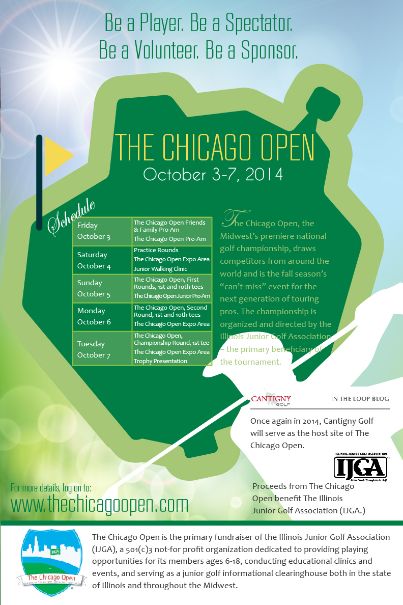 Poster-Design von mukherjee.m für The Chicago Open | Design #4014865
