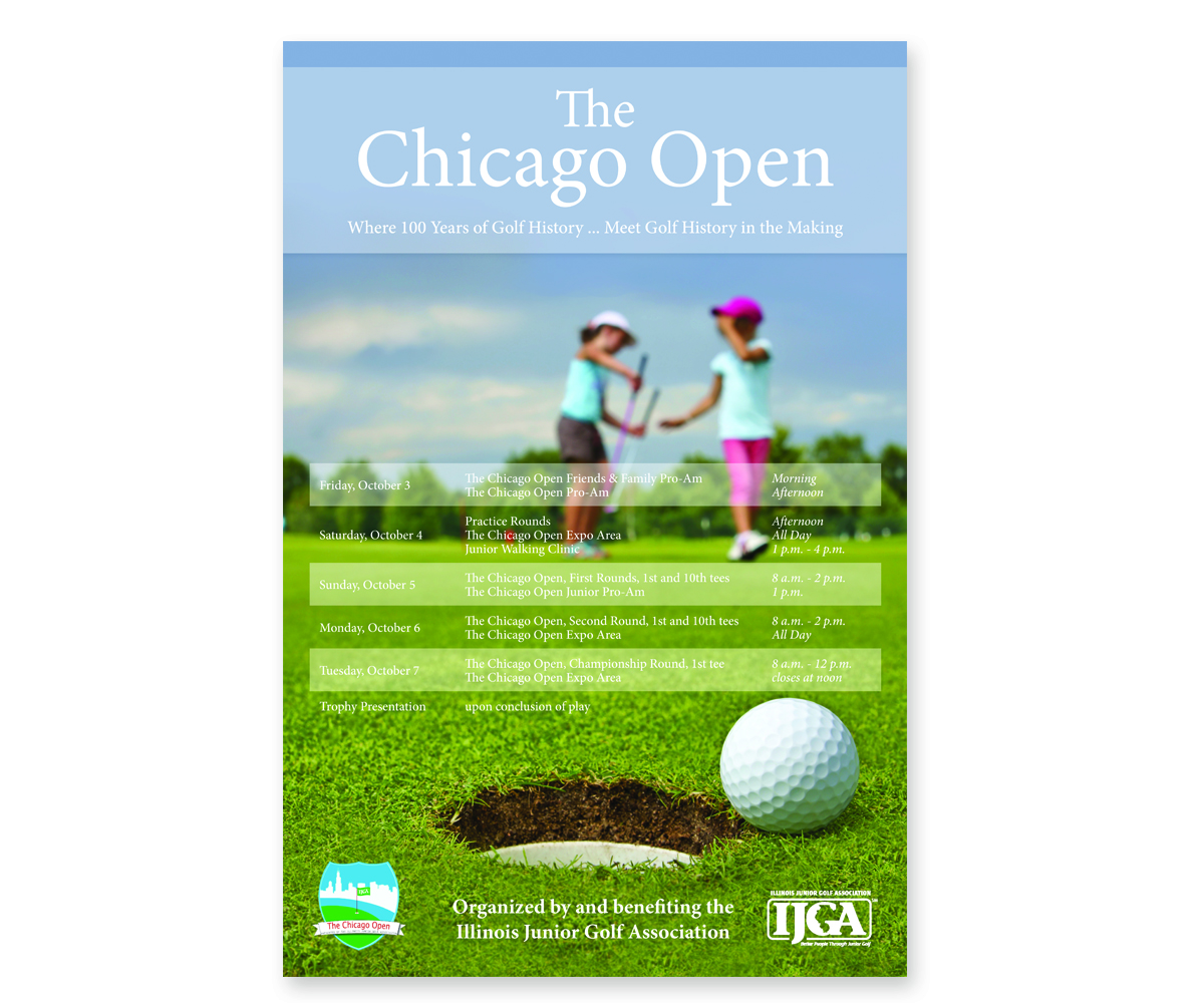 Poster Design by Sanborn Creative for The Chicago Open | Design #4018914