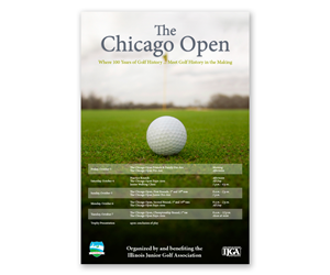 Poster Design by sanborn creative for The Chicago Open | Design #4048924