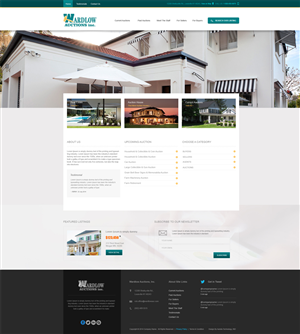Wordpress Design by aarsita for AuctionServices.com, Inc. | Design #4044506