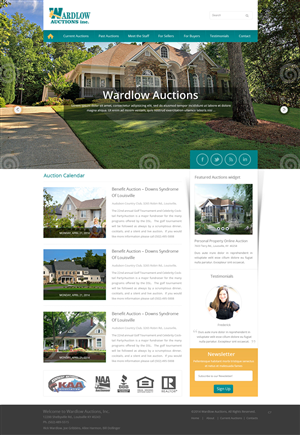 Wordpress Design by pb for AuctionServices.com, Inc. | Design: #4014642