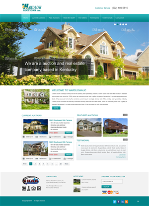 Wordpress Design by pb for AuctionServices.com, Inc. | Design: #4014652
