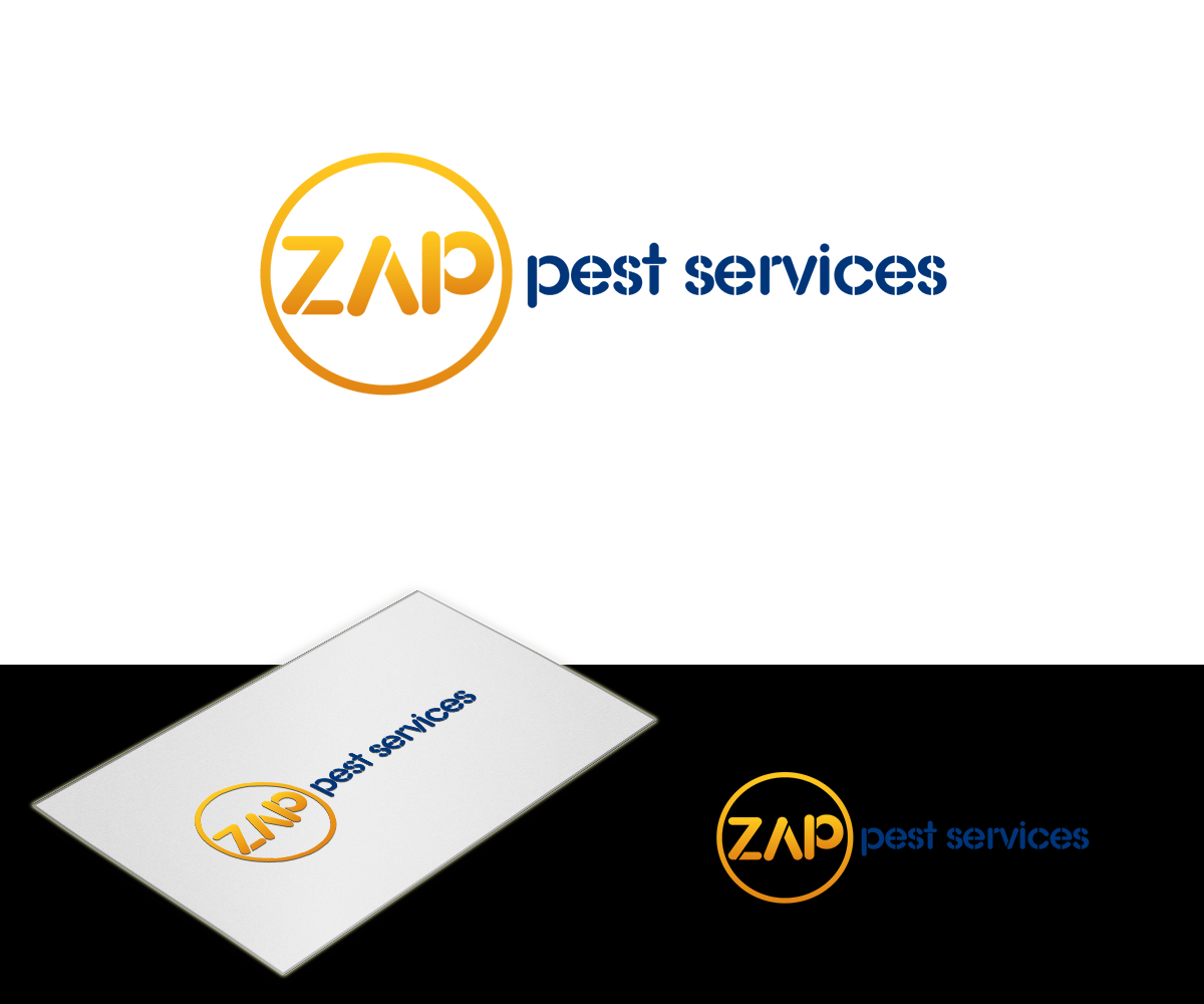 Logo Design by Pixi Dust for Zap Pest Services | Design #4052345