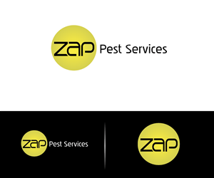 Logo Design by H4R5Z for Zap Pest Services | Design: #4030744