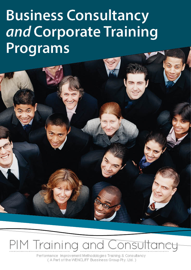 Brochure Design by kasthetics for WENCLIFF Business Group Pty T/as PIM Training & Consultancy | Design #4010655