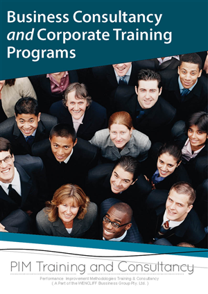 Diseño de Brochure por kasthetics para WENCLIFF Business Group Pty T/as PIM Training & Consultancy | Diseño #4010655