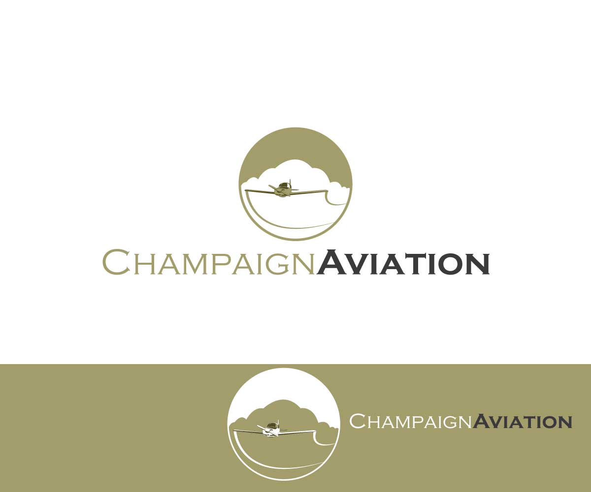 Logo Design by EELINGDESIGN for Champaign Aviation | Design #4074168