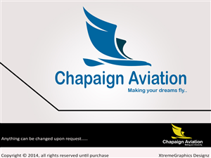 Diseño de Logo por Xtremegraphics Designz para Champaign Aviation | Diseño #4049503